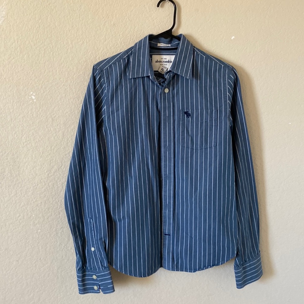 abercrombie button down shirt, XL, good quality
